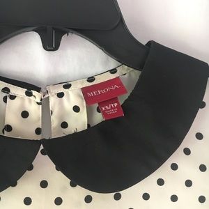 Merona Tops - MERONA Polka Dot Peter Pan Collar Blouse Merona Tops - MERONA Polka Dot Peter Pan Collar Blouse